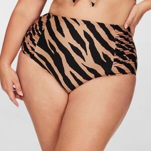 NWT Artesands | Botticelli Ben Galay Animal Print High Waist Bikini Bottoms 24